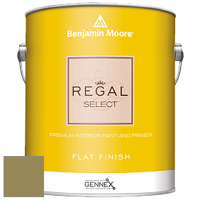 Benjamin Moore 547 Regal Select Waterborne Interior Flat Finish краска цвет 532 Winding Vines