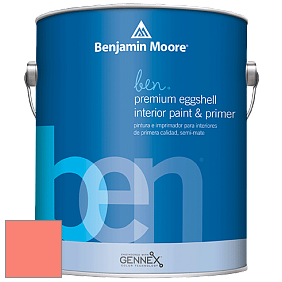 Benjamin Moore Ben W626 Premium Interior Latex Eggshell краска цвет NCS S 0560-Y80R 
