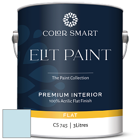 COLOR SMART CS 745 ELIT PAINT глубокоматовая моющаяся краска цвет NCS S 0515-B 