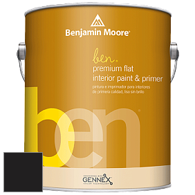 Benjamin Moore Ben W625 Premium Interior Latex Flat краска цвет RAL 8022 