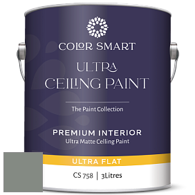 COLOR SMART CS 758 ULTRA CEILING PAINT ультраматовая краска цвет 1580 Intrigue
