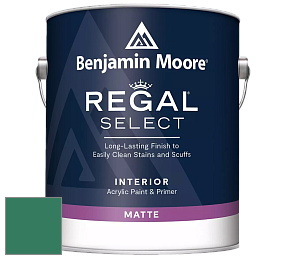 Benjamin Moore 548 IRegal Select Interior Paint - Matte краска цвет 2043-20 Ming Jade
