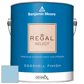 Benjamin Moore 549 Regal Select Waterborne Interior Eggshell Finish краска цвет 800 Palatial Skies