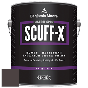 Benjamin Moore 484 Ultra Spec SCUFF-X Interior Matte Finish краска цвет AF-180 