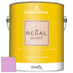 Benjamin Moore 547 Regal Select Waterborne Interior Flat Finish краска цвет 2077-50 Pretty Pink