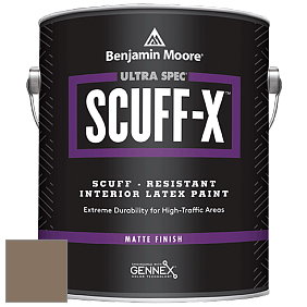 Benjamin Moore 484 Ultra Spec SCUFF-X Interior Matte Finish краска цвет 987 Buckhorn