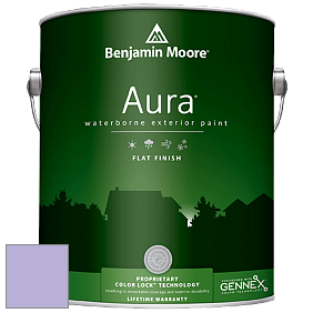 Benjamin Moore Aura 629 Waterborne Exterior Flat Finish краска цвет 1396 Heather Plum