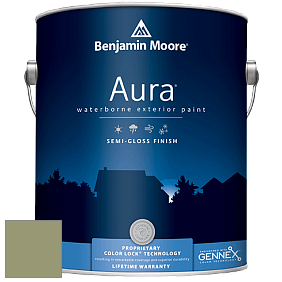 Benjamin Moore Aura 632 Waterborne Exterior Semi-Gloss Finish краска цвет AF-445 