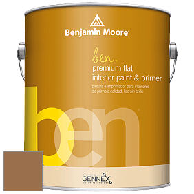 Benjamin Moore Ben W625 Premium Interior Latex Flat краска цвет 2161-20 Tawny