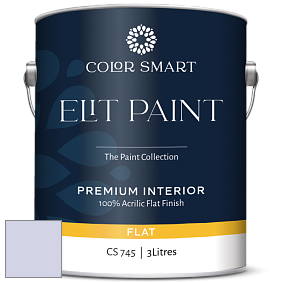 COLOR SMART CS 745 ELIT PAINT глубокоматовая моющаяся краска цвет 2069-60 Lavender Ice