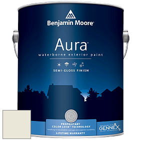 Benjamin Moore Aura 632 Waterborne Exterior Semi-Gloss Finish краска цвет 936 Meadow Mist