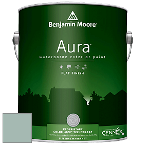 Benjamin Moore Aura 629 Waterborne Exterior Flat Finish краска цвет AC-19 BM AC-19