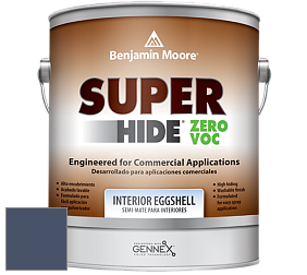 Benjamin Moore 357 Super Hide Zero Voc Interior Eggshell краска цвет 826 Stunning