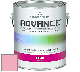 Benjamin Moore 792 Advance Interior Paint-Satin эмаль цвет 2002-50 Tickled Pink