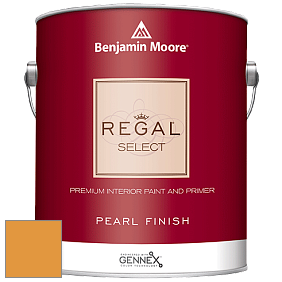 Benjamin Moore 550 Regal Select Waterborne Interior Pearl Finish краска цвет 308 Golden Vista