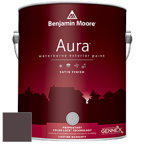 Benjamin Moore Aura 631 Waterborne Exterior Satin Finish краска цвет AF-650 