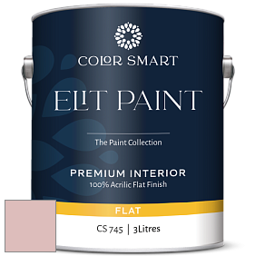 COLOR SMART CS 745 ELIT PAINT глубокоматовая моющаяся краска цвет 2092-60 Georgia Pink