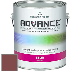 Benjamin Moore 792 Advance Interior Paint-Satin эмаль цвет 2005-20 Hot Apple Spice