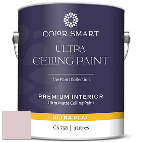 COLOR SMART CS 758 ULTRA CEILING PAINT ультраматовая краска цвет 1262 Paris Romance