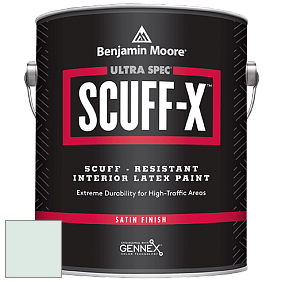 Benjamin Moore 486 Ultra Spec SCUFF-X Interior Satin Finish краска цвет 846 Come Sail Away