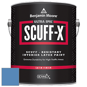 Benjamin Moore 486 Ultra Spec SCUFF-X Interior Satin Finish краска цвет 818 Watertown
