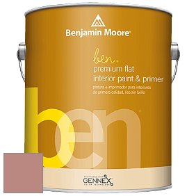 Benjamin Moore Ben W625 Premium Interior Latex Flat краска цвет 2094-40 Soft Cranberry