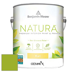 Benjamin Moore 514 Natura Interior Semi-Gloss Finish краска цвет NCS S 1075-G40Y 