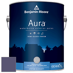 Benjamin Moore Aura 632 Waterborne Exterior Semi-Gloss Finish краска цвет 2070-30 Dark Lilac