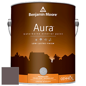 Benjamin Moore Aura 634 Waterborne Exterior Low Lustre Finish краска цвет 2114-30 Desert Shadows