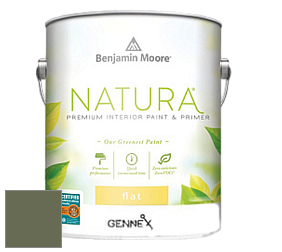 Benjamin Moore 514 Natura Interior Semi-Gloss Finish краска цвет 441 Alligator Alley