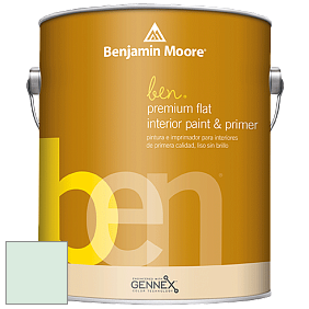 Benjamin Moore Ben W625 Premium Interior Latex Flat краска цвет 849 Carried Away