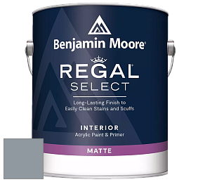 Benjamin Moore 548 IRegal Select Interior Paint - Matte краска цвет RAL 7001 