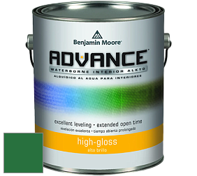 Benjamin Moore 794 Advance Interior Paint-High Gloss глянцевая алкидная эмаль цвет RAL 6001 