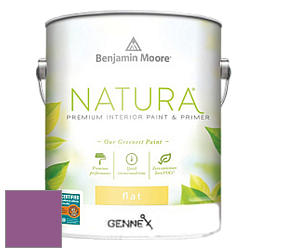 Benjamin Moore 514 Natura Interior Semi-Gloss Finish краска цвет NCS S 3050-R40B 