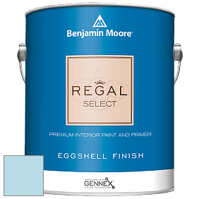 Benjamin Moore 549 Regal Select Waterborne Interior Eggshell Finish краска цвет 793 Watercolor Blue
