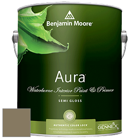 Benjamin Moore Aura 528 Waterborne Interior Semi-gloss Finish краска цвет 1512 Pining for You