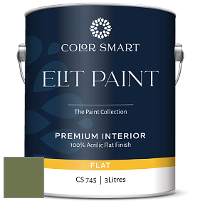 COLOR SMART CS 745 ELIT PAINT глубокоматовая моющаяся краска цвет 434 Herb Garden
