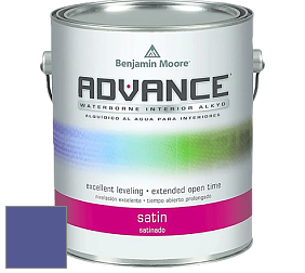Benjamin Moore 792 Advance Interior Paint-Satin эмаль цвет 2068-30 Scandinavian Blue