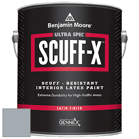 Benjamin Moore 486 Ultra Spec SCUFF-X Interior Satin Finish краска цвет AF-545 