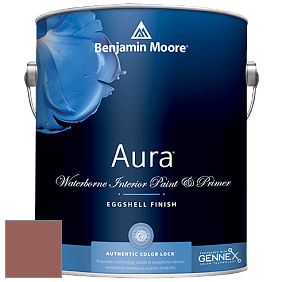 Benjamin Moore Aura 524 Waterborne Interior Eggshell Finish краска цвет 048 Southwest Pottery