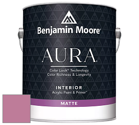 Benjamin Moore Aura 522 Interior Paint - Matte краска цвет 2085-40 Taste of Berry