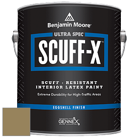 Benjamin Moore 485 Ultra Spec SCUFF-X Interior Eggshell Finish краска цвет 525 Savannah Shade