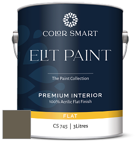 COLOR SMART CS 745 ELIT PAINT глубокоматовая моющаяся краска цвет NCS S 7010-G90Y 