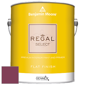 Benjamin Moore 547 Regal Select Waterborne Interior Flat Finish краска цвет 2076-10 Crushed Velvet