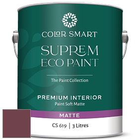 COLOR SMART CS 619 SUPREM ECO PAINT матовая краска цвет 2083-10 Raisin Torte