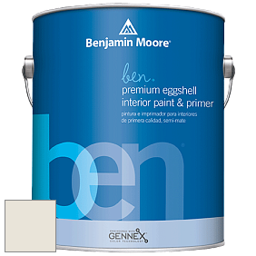 Benjamin Moore Ben W626 Premium Interior Latex Eggshell краска цвет 960 Dove Wing