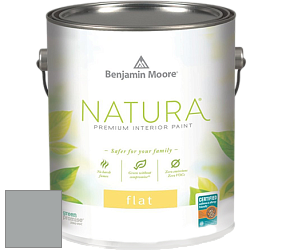 Benjamin Moore 512 Natura Interior Flat Finish матовая краска цвет NCS S 3502-B50G 