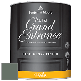 Benjamin Moore Aura 148 Grand Entrance High Gloss эмаль цвет 700 Enchanted Forest
