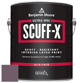 Benjamin Moore 486 Ultra Spec SCUFF-X Interior Satin Finish краска цвет AF-630 