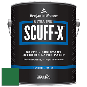 Benjamin Moore 485 Ultra Spec SCUFF-X Interior Eggshell Finish краска цвет NCS S 3560-G10Y 